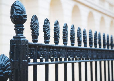 Repairing Railings and Finials