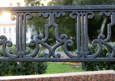 Replacing Wrought Iron Railing Panels 3