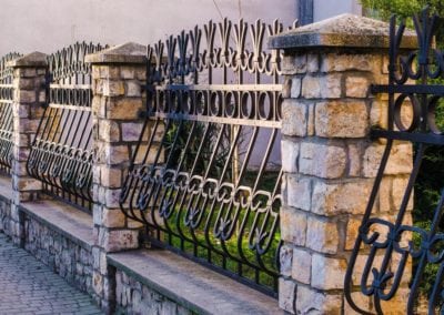 Wrought Iron Railing Panels London