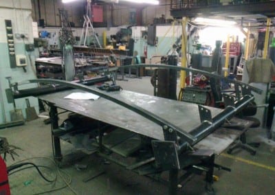 Metal Entrance Canopy Fabrication