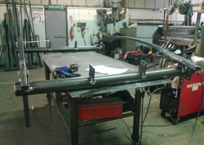 entrance canopy fabrication workshop 02