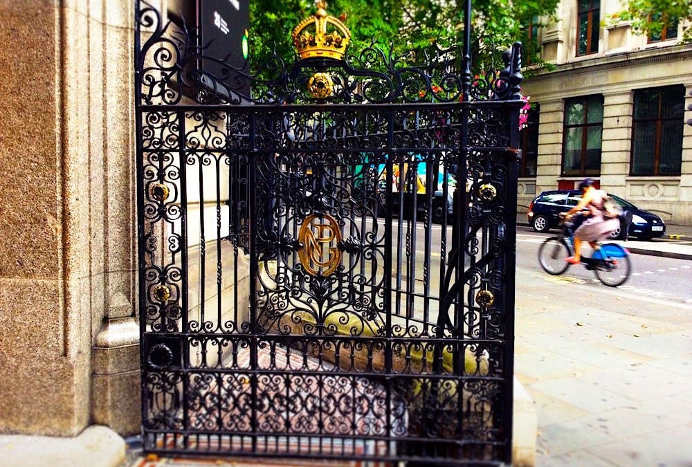 Entrance Gates, National Portrait Gallery, London WC2