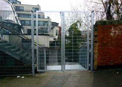 fire escape extension bridge academy hackney london e2 02