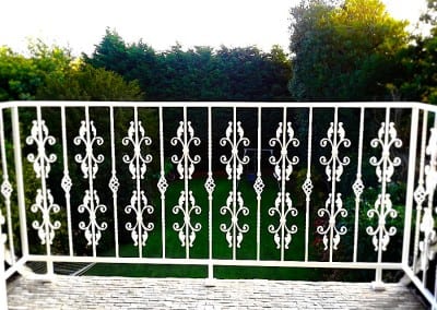 Matching Juliet Balcony and Window Railings for a house in Loughton, Essex