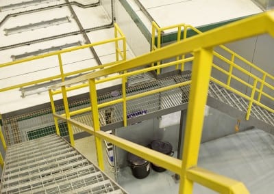 metal handrails walkway 04