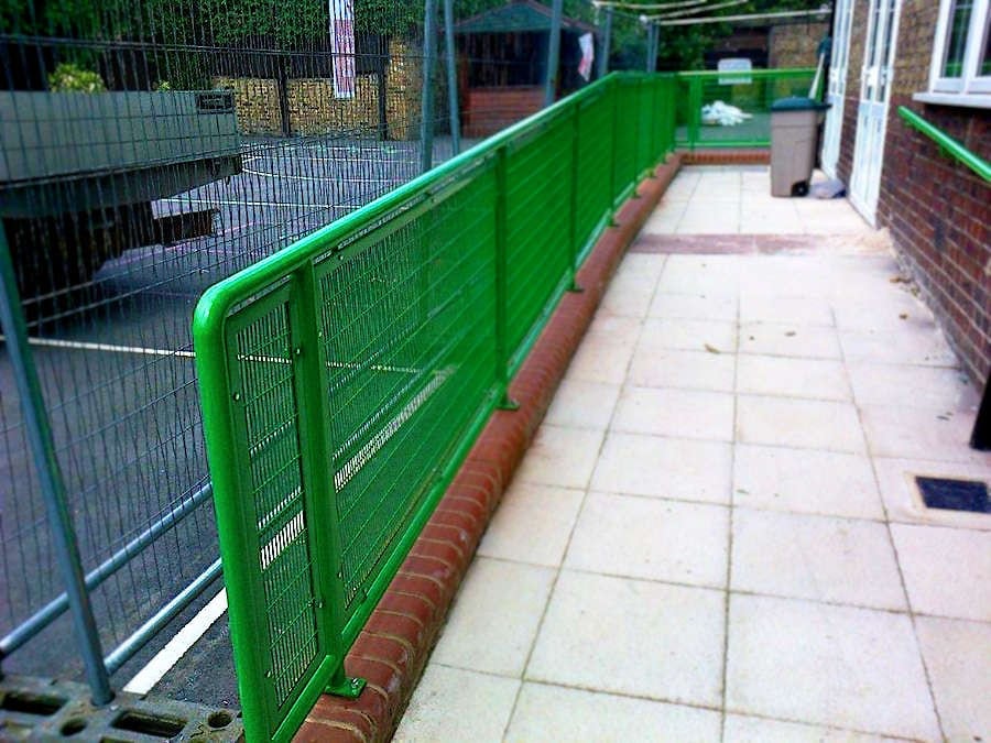 Steel Handrails Lena Gardens Primary School, Hammersmith, London W6