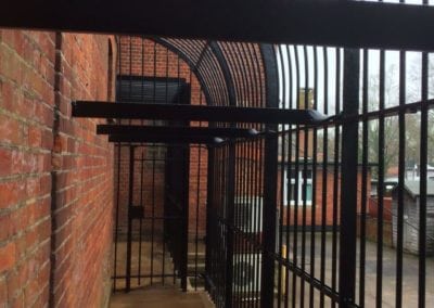 Restoration of Victorian Railings Saffron Waldon Police Station 1