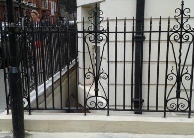 iron railing repairs bedford estates ridgemount gardens london wc1e 05