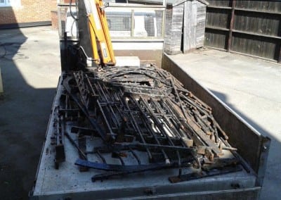 iron railings restoration vistorian iron railings saffron waldon police station 020