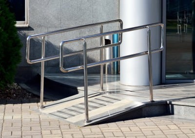 metal access ramps