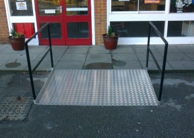 metal ramp st annes catholic high school enfield 02