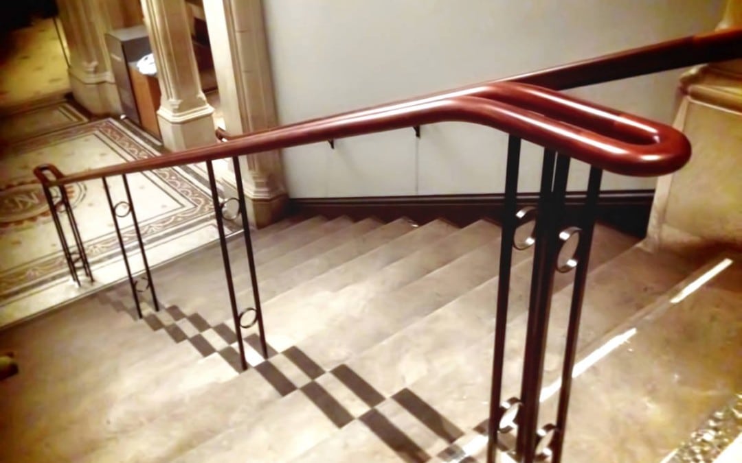 New Staircase Handrail for the National Portrait Gallery