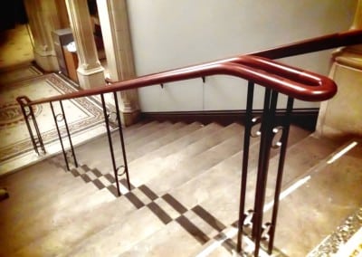 New Staircase Handrail for the National Portrait Gallery