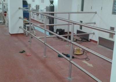 stainless steel handrails and gates allied bakeries stevenage hertfordshire 03