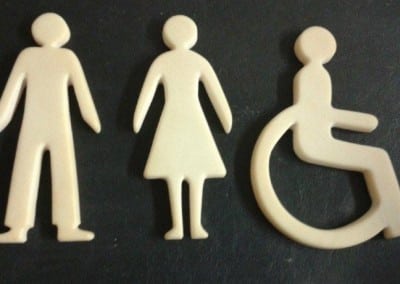 toilet signs