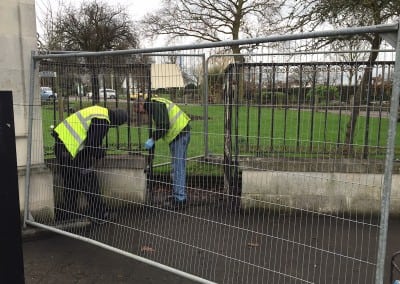 wrought iron gate restoration chalkwell park gates southend on sea 03
