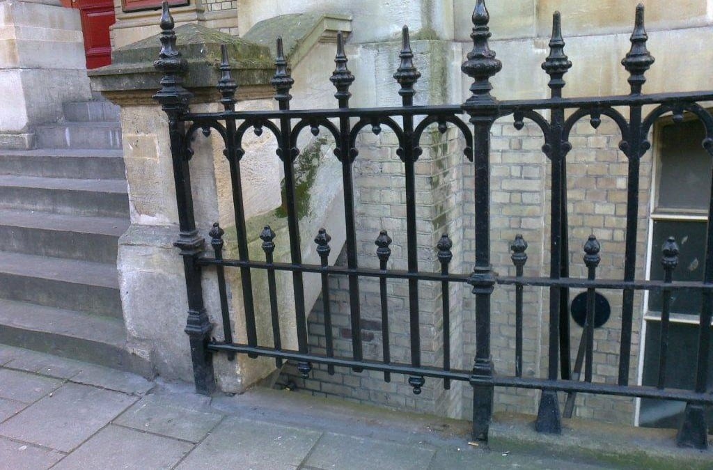Church Railing Repairs, Grade II Listed Westminster, Hinde Street, London W1