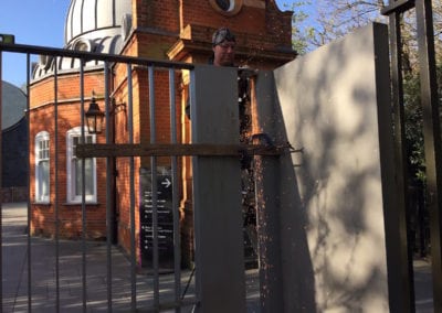 Heritage Gate Repairs London Cast Iron Mild Steel Gates Royal Observatory Greenwich London 3