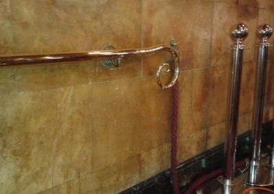 Brass Handrail Repairs London Palace Theatre London 1