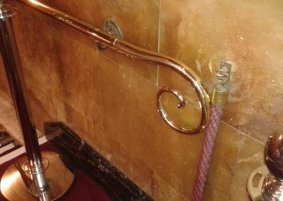 Brass Handrail Repairs London Palace Theatre London 9