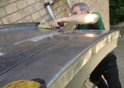 Metal Entrance Canopy Hampstead 2