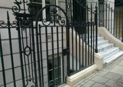 Wrought Iron Railing Repairs Mayfair London W1 3