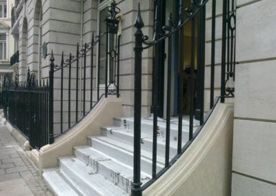 Wrought Iron Railing Repairs Mayfair London W1 4