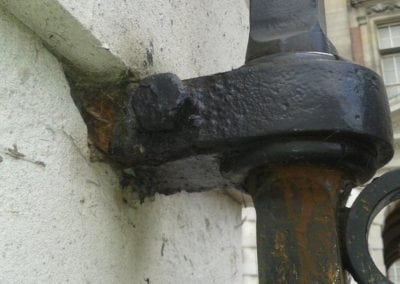 Metal Gate Repair VA Museum Kensington Blythe House London 2
