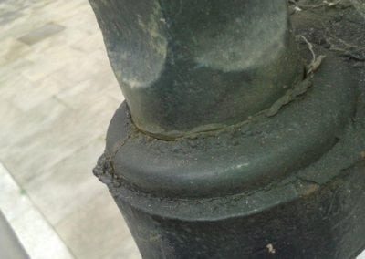 Metal Gate Repair VA Museum Kensington Blythe House London 4