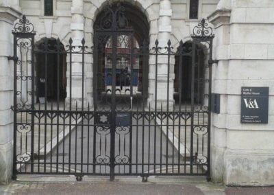 Metal Gate Repair for V&A Museum, Kensington, London SW7