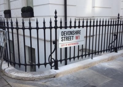 Railing Repairs Marylebone London W1 2