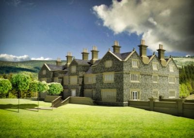 New Wrought Iron Railings for fabulous new mansion, Lancashire