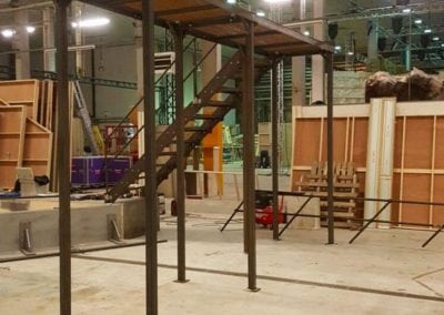 Metal Walkway for TV Show the Crystal Maze 2