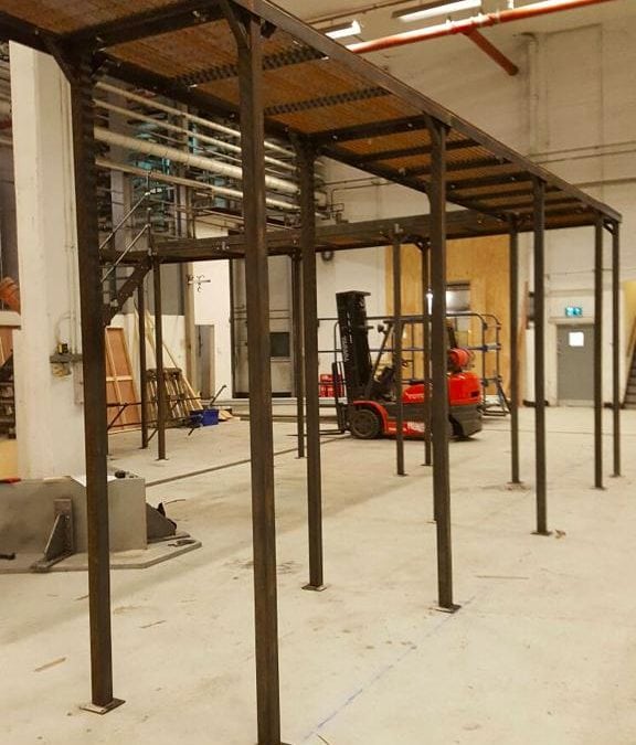 Metal Walkway for TV Show the Crystal Maze
