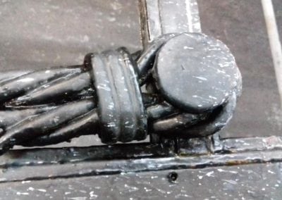 Refurbishment of Metal Door Porchester Terrace London W2 8