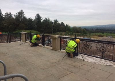 Wrought Iron Railing Fabrication for New Mansion in Lancashire 3