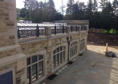 Wrought Iron Railing Fabrication for New Mansion in Lancashire 6