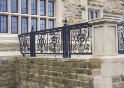 Wrought Iron Railing Fabrication for New Mansion in Lancashire 8