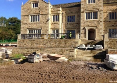 Wrought Iron Railings for New Mansion in Lancashire 1