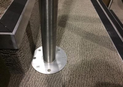Stainless Steel Handrails Grade II Listed Building Unilever House London EC1 9