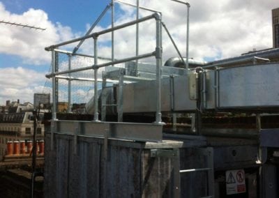 Platforms Ladders Handrails Les 110 de Taillevent Cavendish Square London WC2 2