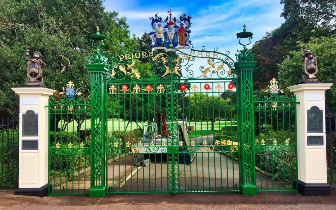 Refurbishment of Priory Park Gates, Southend-on-Sea, Essex
