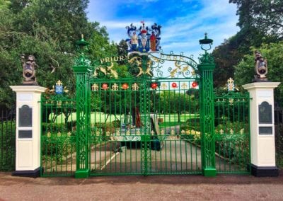 Refurbishment of Priory Park Gates, Southend-on-Sea, Essex