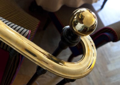 Brass Handrail Repairs