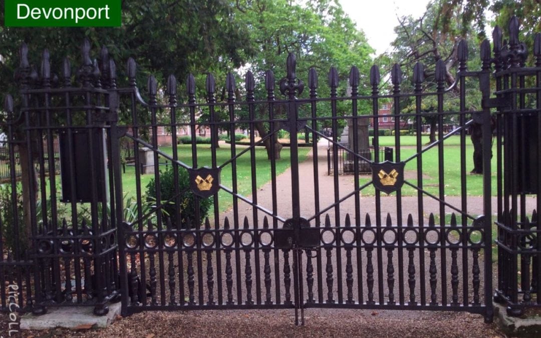 Detailed Inspection of Gates, National Maritime Museum, Greenwich, London, SE10