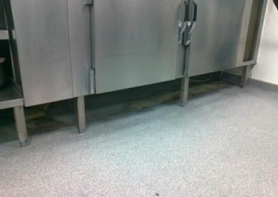 Stainless Steel Kitchen Plinths for Bancrofts School Woodford Green Essex 2