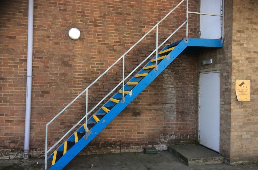 Fire Escape Alterations, Natural History Museum site, Erith, Kent