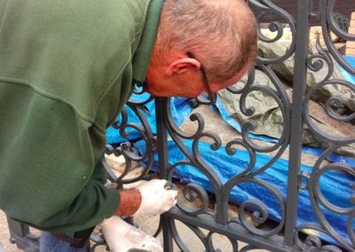 Grade II Listed Gates Refurbishment in Berkshire 21