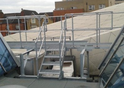 Metal Roof Walkway Repairs