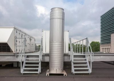 Roof Access Metal Walkway
